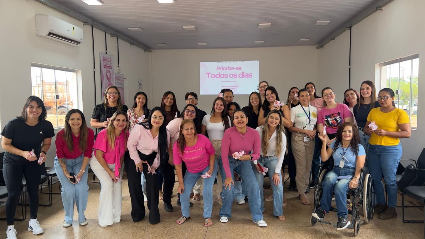 Servidoras SEINFRA  Unidas pela Saúde da Mulher
